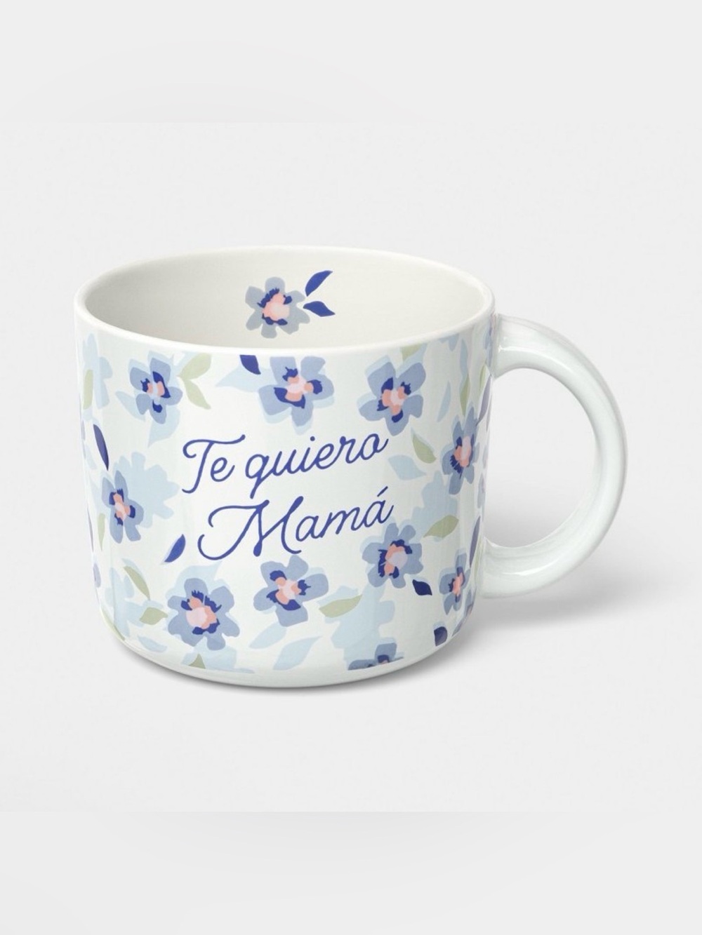 Te quiero Mamá Floral Mug - 14 oz